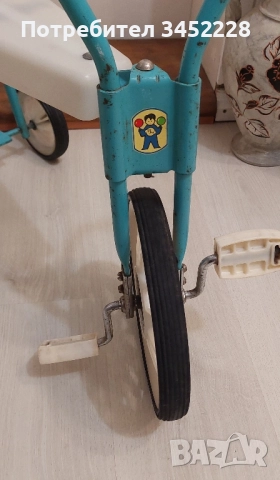 колело детско от соца за колекционери , снимка 4 - Антикварни и старинни предмети - 52457827