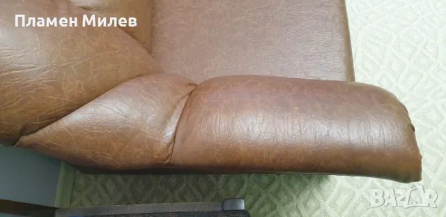 Кожен ъглов диван, снимка 12 - Дивани и мека мебел - 48451563