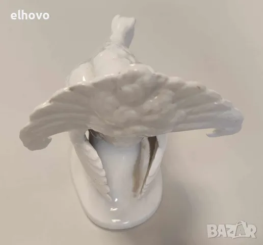 Порцеланова фигурка на глухар, снимка 7 - Антикварни и старинни предмети - 49630004