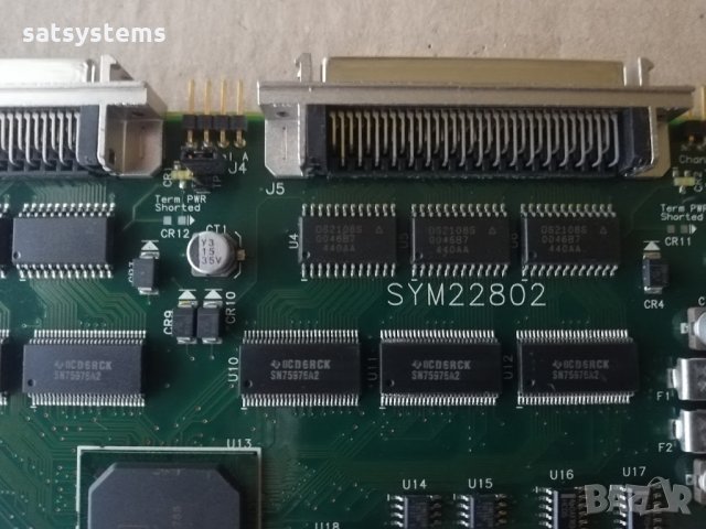 LSI Symbios Logic Dual Channel SCSI Controller Card SYM22802 PCI, снимка 6 - Други - 34073587