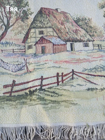 Голям ковьор за стена , снимка 3 - Антикварни и старинни предмети - 50587398