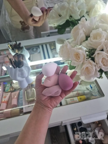 Комплект от 4 бр. тампони за нанасяне на грим  