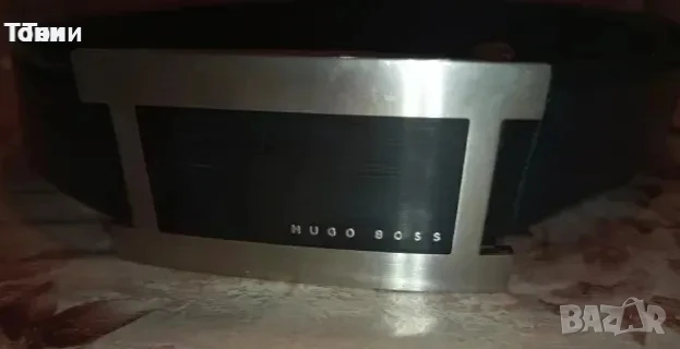 HUGO BOSS ОРИГИНАЛ Нов Мъжки Колан Изцяло от Естествена Кожа 110см. , снимка 3 - Колани - 50689610