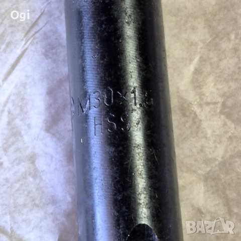 Метчик 30х1.5 , снимка 3 - Стругове - 51798297
