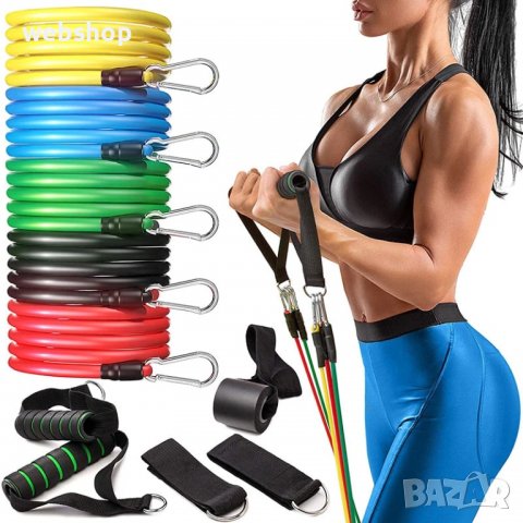 КОМПЛЕКТ ЛАСТИЦИ ЗА ТРЕНИРОВКА POWER RESISTANCE BANDS