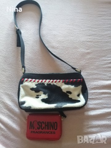 Стилна малка дамска чантичка и портмоне , снимка 1