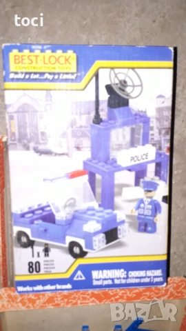 конструктор Best-Lock Police Station Building Set