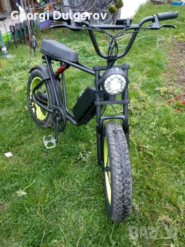 Електрическо колело с дебели гуми, снимка 4 - Велосипеди - 54088530