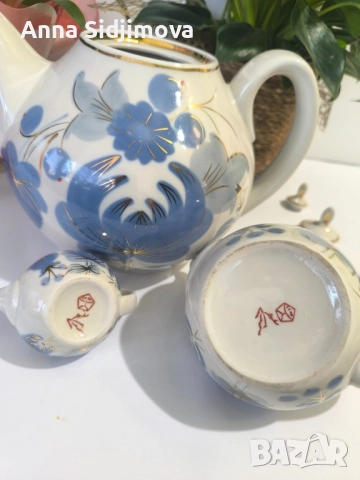 Руски порцелан чайници , снимка 4 - Сервизи - 51530091