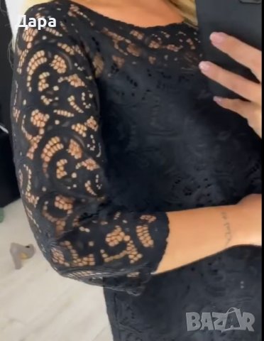 Дантелена рокля , снимка 2 - Рокли - 38234696