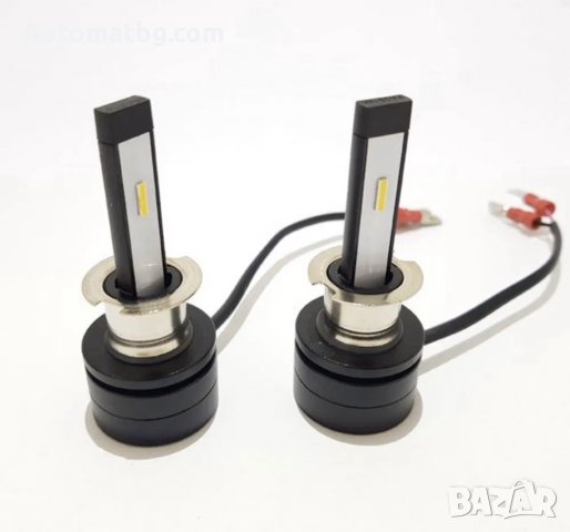 Диодни крушки Automat, 3500, H3, 50w, 2 бр комплект, снимка 2 - Аксесоари и консумативи - 31891803