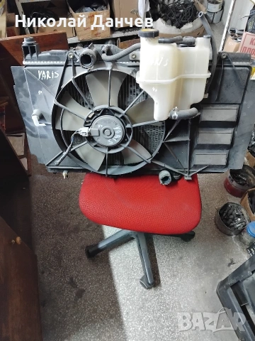 воден радиатор за Тойота ярост,к т. с перка ,и. казанчето