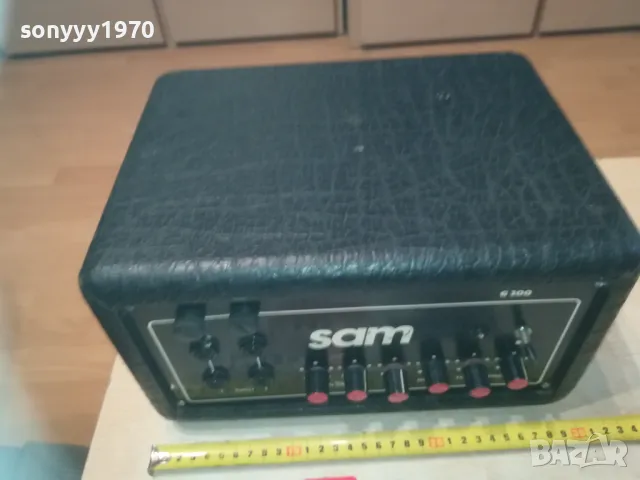 SAM-VINTAGE AMPLIFIER С ЯКИ ТРАНЗОВЕ ОТЗАД 0510241708, снимка 6 - Ресийвъри, усилватели, смесителни пултове - 47473349