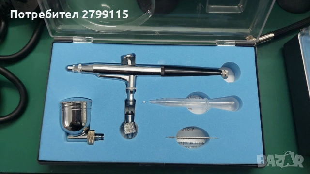 Аерограф компресор комплект AS18K