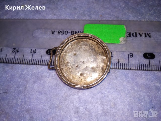 СРЕБЪРНИ ДОЛЕН КАПАК с РАМКА - СРЕБРО 925 от МНОГО СТАР РЕТРО МОДЕЛ РЪЧЕН ЧАСОВНИК 36456, снимка 11 - Антикварни и старинни предмети - 39653944