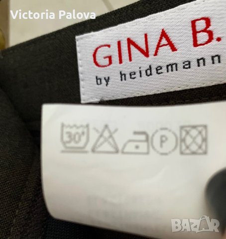 Удобен панталон GINA B.by HEIDEMANN,44% вълна, снимка 2 - Панталони - 39393653