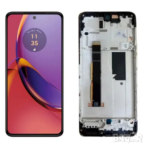 Дисплей за Motorola Moto G84, XT2347 , тъч екран, с рамка, LCD, тъчскрийн, LED, Moto G84, тъч скрийн, снимка 3 - Резервни части за телефони - 48408619