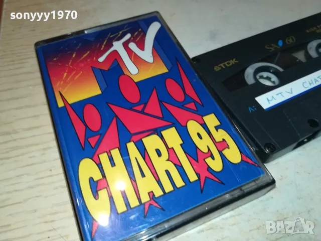 MTV CHART 95 TDK TAPE 2005251140, снимка 3 - Аудио касети - 50359097