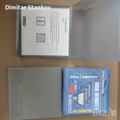 Магнитна лента Digital CompacTape TK50 и пакет дискети , снимка 3 - Друга електроника - 56364521