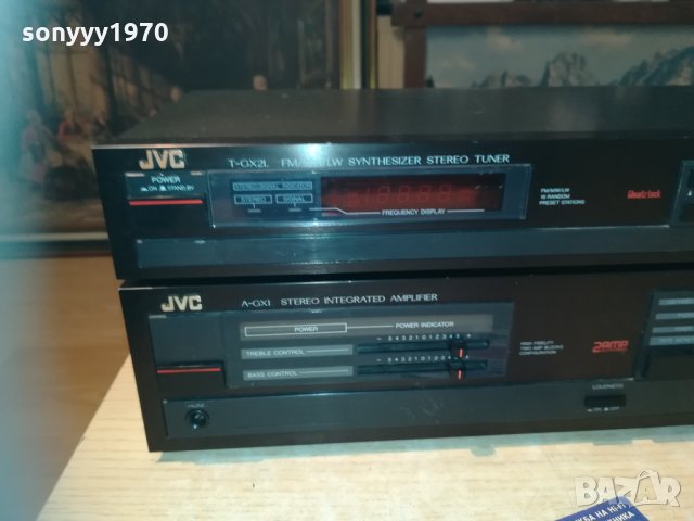 jvc ampli+jvc tuner-japan-внос sweden 2110201648, снимка 2 - Ресийвъри, усилватели, смесителни пултове - 30504739