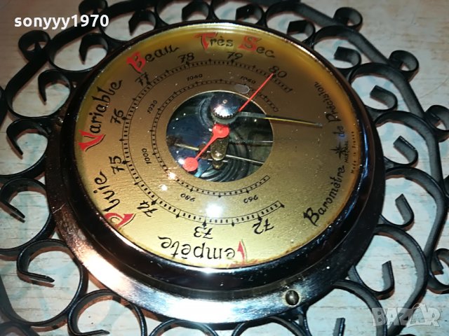 mistral-барометър внос франция-15см, снимка 3 - Колекции - 29914528