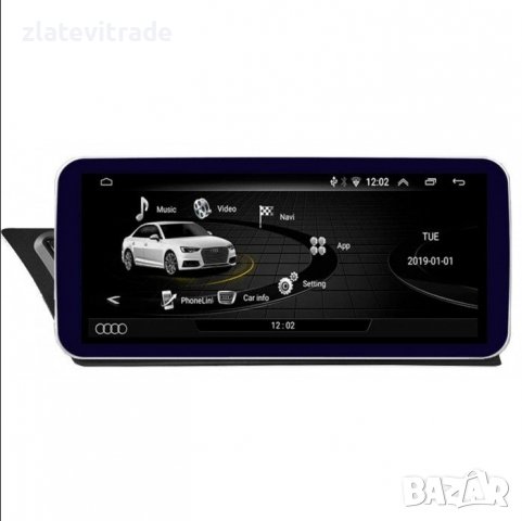 AUDI A4L A5 B8 2008-2016 - 12.3'' АНДРОИД НАВИГАЦИЯ, 9502, снимка 3 - Навигация за кола - 39092548