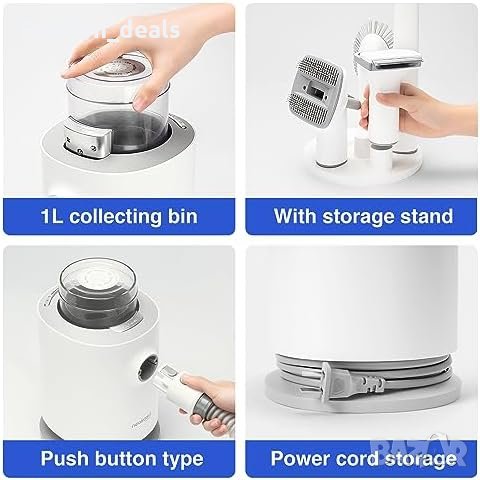 Нов Професионален Вакуум за Домашни Любимци Почистване на косми Подстригване куче котка, снимка 2 - Друга електроника - 42879038