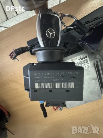 Mercedes 2.2 CDI пълен старт комплект ECU EZS ключ A6461531279 0281011070, снимка 2 - Части - 56220953