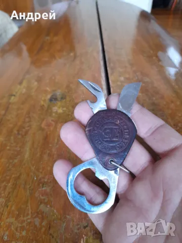 Старо сувенирно ножче,отварачка П.Денев #3, снимка 4 - Други ценни предмети - 47295432