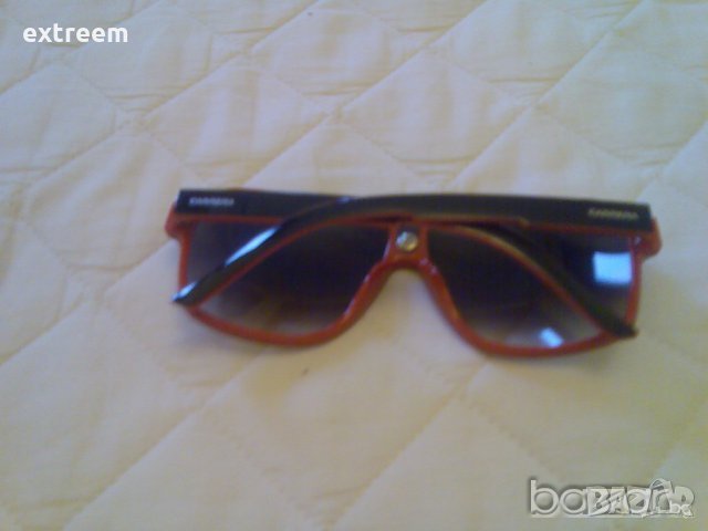 	C A R R E R A - ЧЕРНА отпред & ЧЕРВЕНА отвътре РАМКА - ТЪМНО преливащо се СТЪКЛО - UV 400, снимка 8 - Слънчеви и диоптрични очила - 29132511