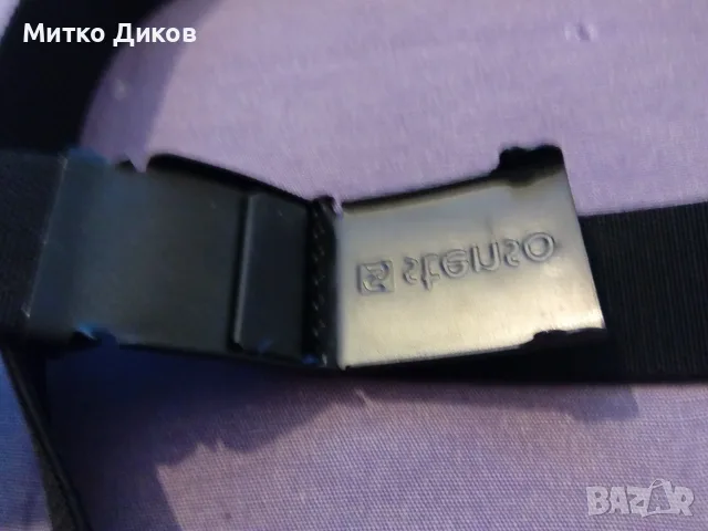 Колан Стенсо промазан плат нов 132см на 4см работен, снимка 3 - Колани - 55991989