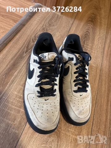 Nike Air Force 1 бежови, снимка 2 - Ежедневни обувки - 54269204