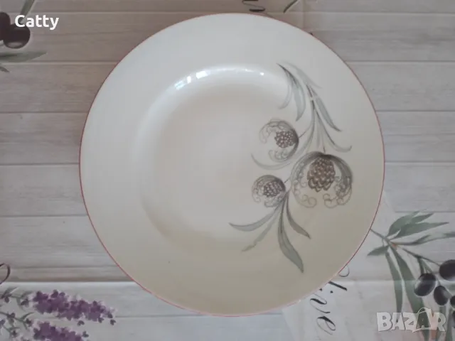 Порцеланови големи чинии, снимка 7 - Чинии - 40039547