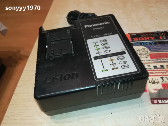 PANASONIC EY0L82 LI-ION BATTERY CHARGER 0208252039LCHERY, снимка 6 - Винтоверти - 51230426