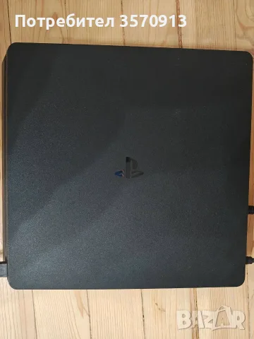 Продавам PS4 Slim, 500 GB с 5 игри