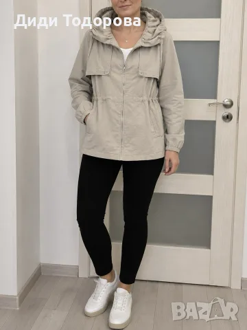 5бр.качествени дамски преходни и зимни якета / шлифери (Размери L, XL, XXL), снимка 18 - Якета - 55757815