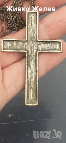    Бронзов кръст , снимка 4 - Антикварни и старинни предмети - 54134603