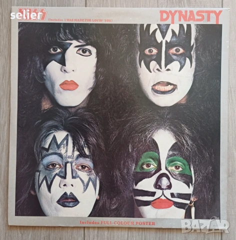 Kiss ‎– Dynasty Издание 🇦🇺 Australia 1979г Състояние на винила:като звук и двете страни са NEAR MI