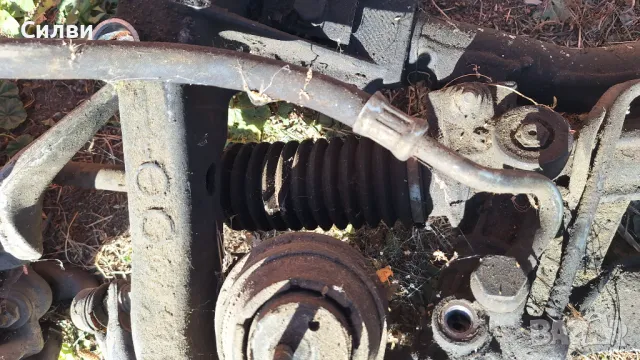 Преден мост с хидравлична рейка шенкели лагери главини носачи за БМВ е39 от BMW e39 шенкел главина, снимка 6 - Части - 47840393