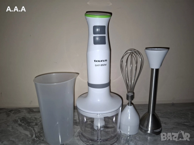 Комплект пасатор 3в1 с чопър BAPI 850W PLUS INOX, снимка 3 - Чопъри и пасатори - 52461967
