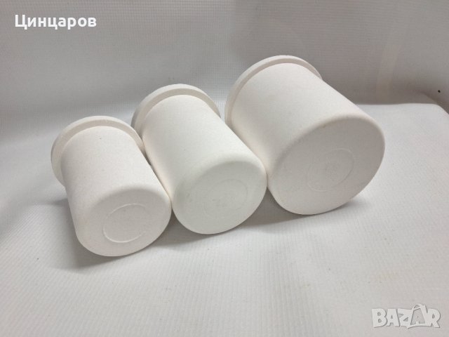 Тигел,пота,поти кварц цилиндър 1/2/3кг.температура 1700 градуса целзий, снимка 5 - Други машини и части - 42257184