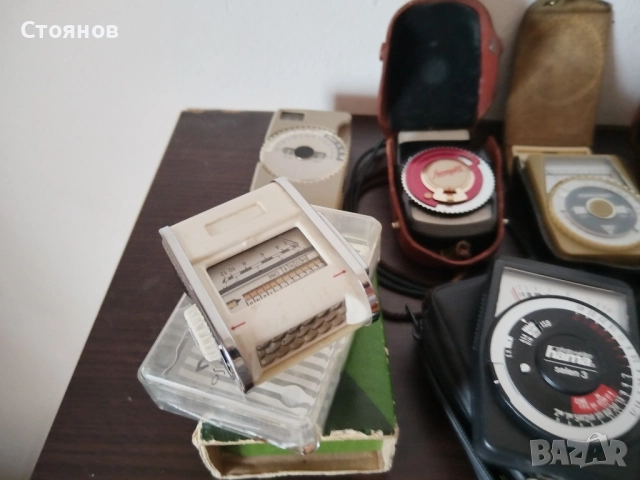 Светломери Gossen Sixon, PORST, hana, POLAROID, ЛЕНИНГРАД, СВЕРДЛОВСК,, снимка 13 - Чанти, стативи, аксесоари - 45172364
