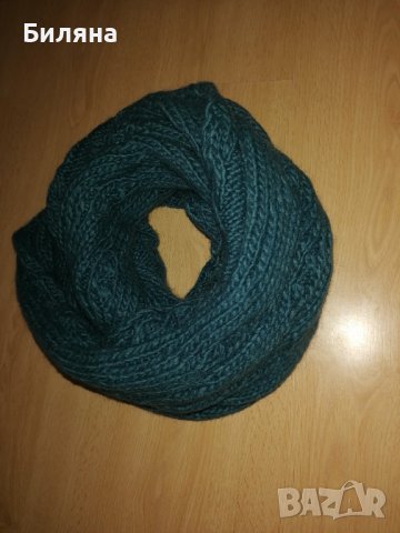 Дебел плетен шал, снимка 1