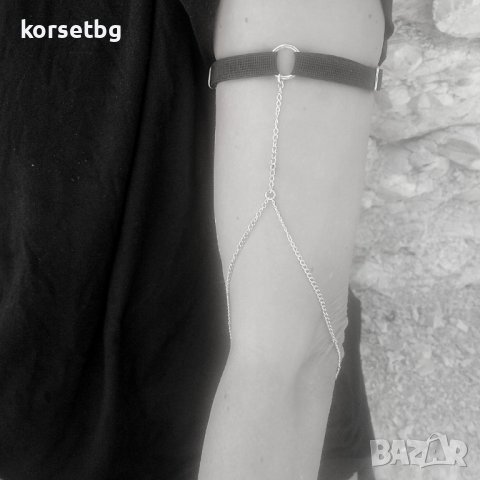 Ръчно изработена гривна за рамо с верижка 7069, снимка 1