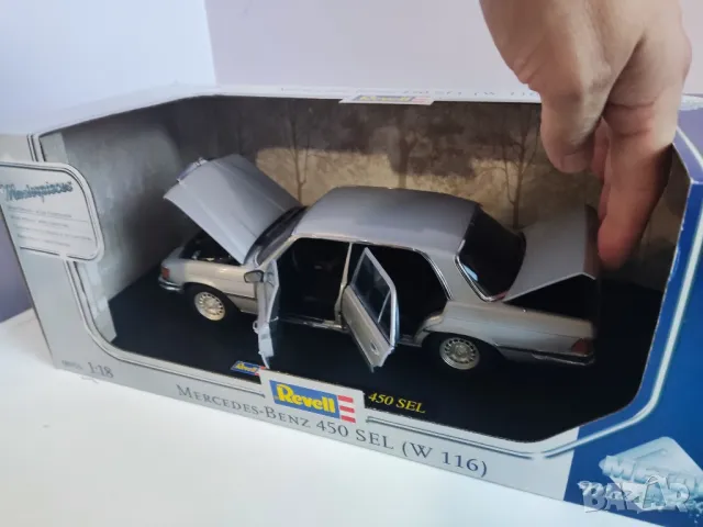 Mercedes 450 sel 1/18 Revell, снимка 2 - Колекции - 47467564