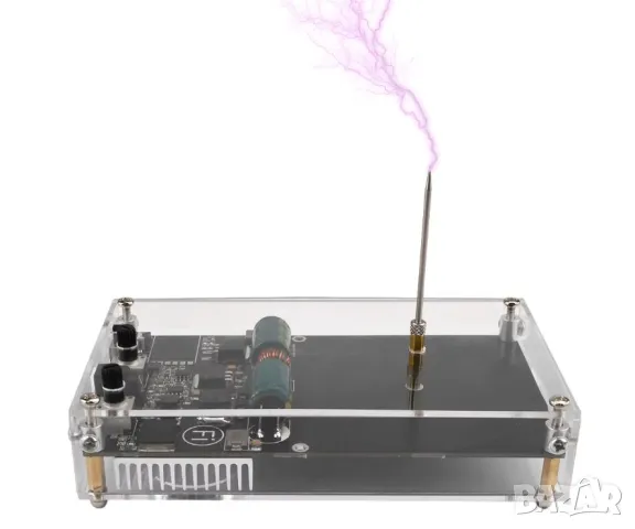Аудио Намотка Тесла Coil Touchable Artificial Spark Gap Arc Generator Experiment Model Teaching Tool