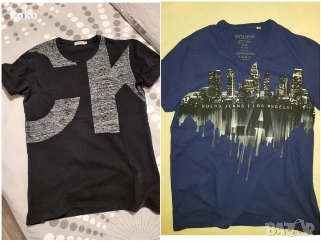 Тениска GUESS, Calvin Klein размер М