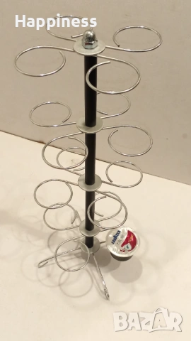 Стойка за 16 Капсули Lavazza Blue - ръчна изработка, снимка 3 - Кафемашини - 53374036