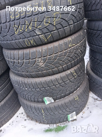 235 55 18 DUNLOP 4броя зимни 