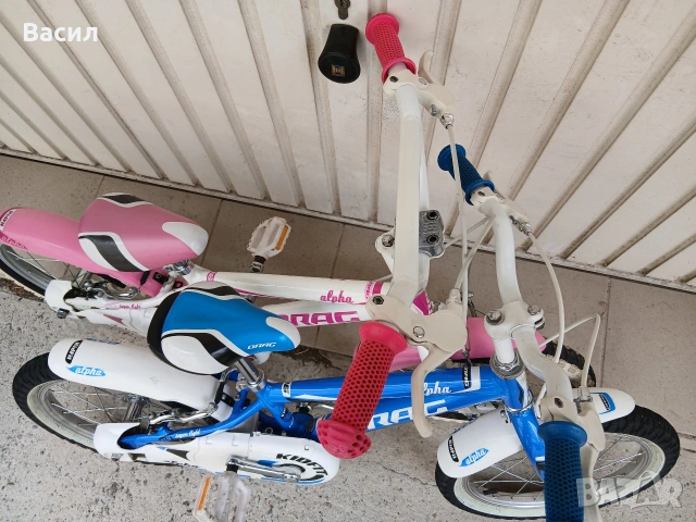 Детски алуминиеви велосипеди Драг Алфа 16 цола, отлични , снимка 2 - Велосипеди - 53923532